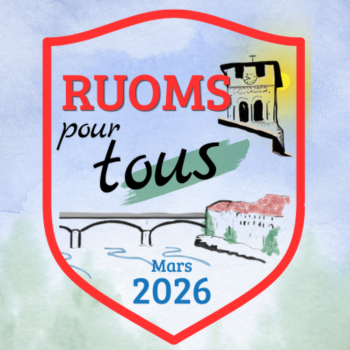 Logo liste Ruoms pour tous avec Thierry Tourre